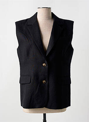 Blazer coupe cintrée noir GRACE & MILA femme