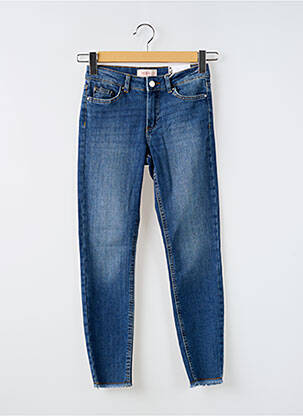 Jeans coupe slim poches bleu ONLY femme