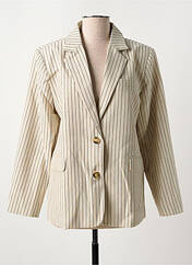Blazer beige GRACE & MILA pour femme seconde vue