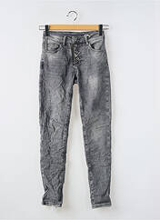 Jeans coupe slim gris MELLY & CO pour femme seconde vue