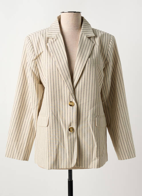 Blazer beige GRACE & MILA pour femme