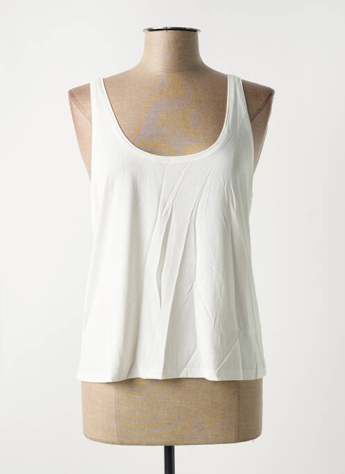 Top blanc GRACE & MILA pour femme