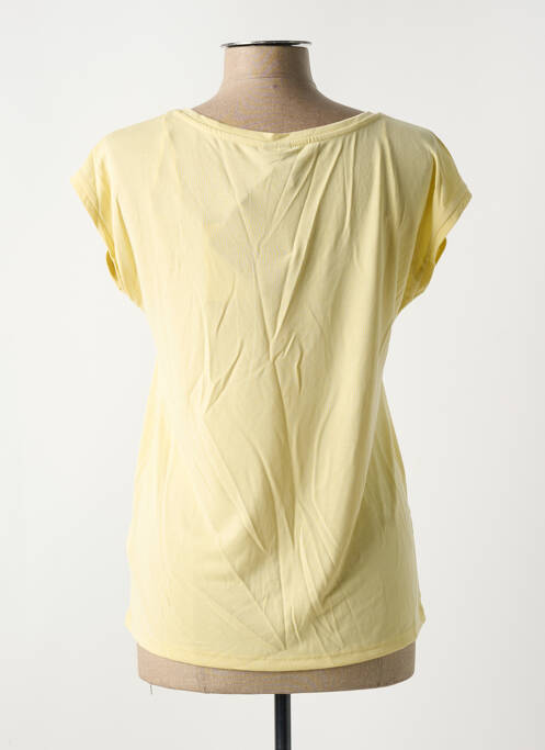 Top jaune PIECES pour femme