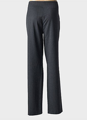 Pantalon droit taille à pinces taille normale gris QUATTRO femme