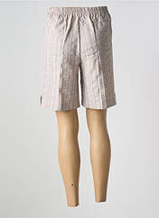 Bermuda beige GEVANA pour femme seconde vue