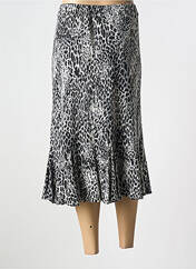 Jupe mi-longue gris GUY DUBOUIS pour femme seconde vue