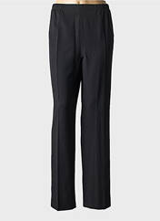 Pantalon droit noir QUATTRO pour femme seconde vue