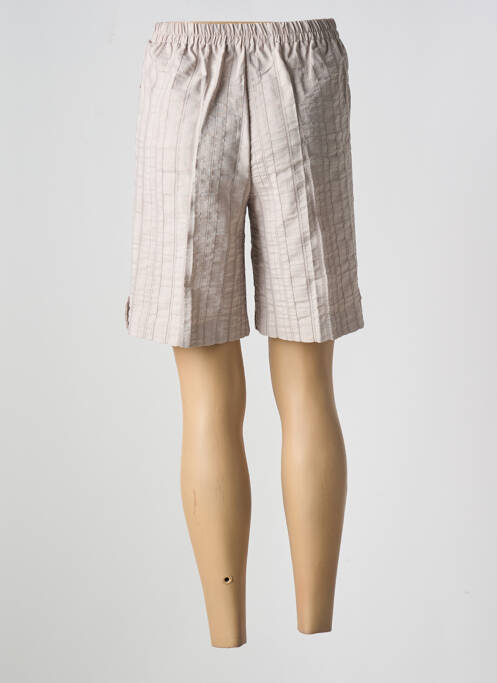 Bermuda beige GEVANA pour femme