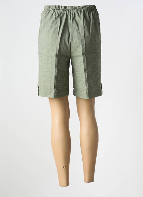 Bermuda vert GEVANA pour femme