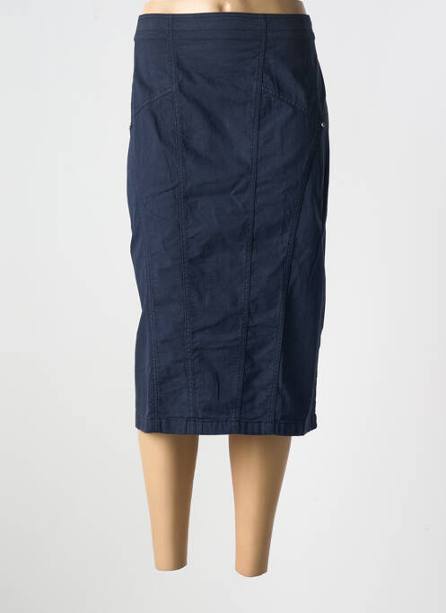 Jupe mi-longue bleu LUISA VIOLA pour femme