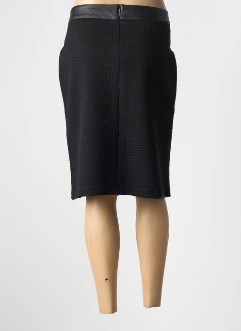Jupe mi-longue noir JEAN GABRIEL pour femme