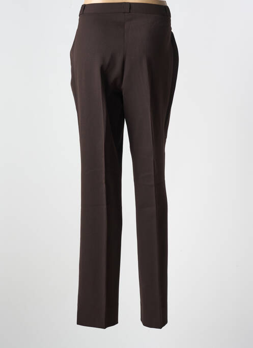 Pantalon droit marron QUATTRO femme