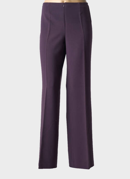 Pantalon droit violet MJ DE ATIAN pour femme