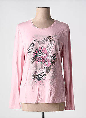 T-shirt manches longues manches longues rose SOMMERMANN femme