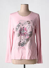 T-shirt manches longues manches longues rose SOMMERMANN femme