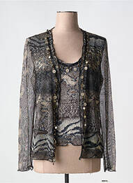Twin-set coupe fluide gris JOSEPH RIBKOFF femme