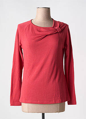 T-shirt manches longues manches longues rouge GALMALLA femme