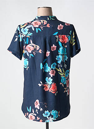 Top manches courtes manches courtes bleu GALMALLA femme