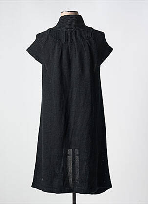 Gilet manches courtes stretch noir FRED SABATIER femme