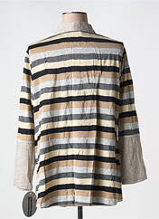 Gilet manches longues beige CHRISTIAN MARRY pour femme seconde vue