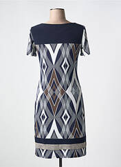Robe mi-longue bleu GEVANA pour femme seconde vue