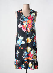 Robe mi-longue noir GALMALLA pour femme seconde vue