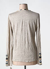 Top beige CHRISTIAN MARRY pour femme seconde vue
