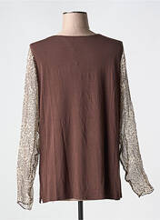 Top marron ALAIN WEIZ pour femme seconde vue