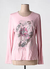 T-shirt rose SOMMERMANN pour femme seconde vue