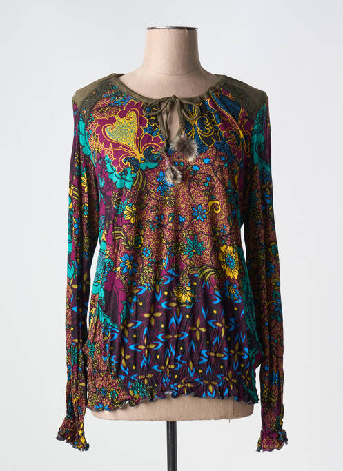 Blouse vert COLLECTIONS CM pour femme