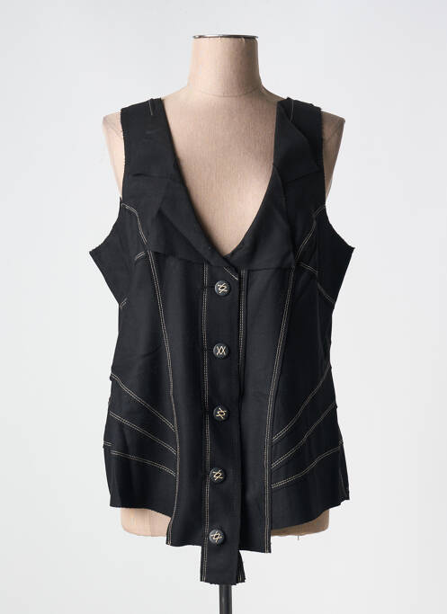 Gilet sans manche noir ALAIN WEIZ pour femme