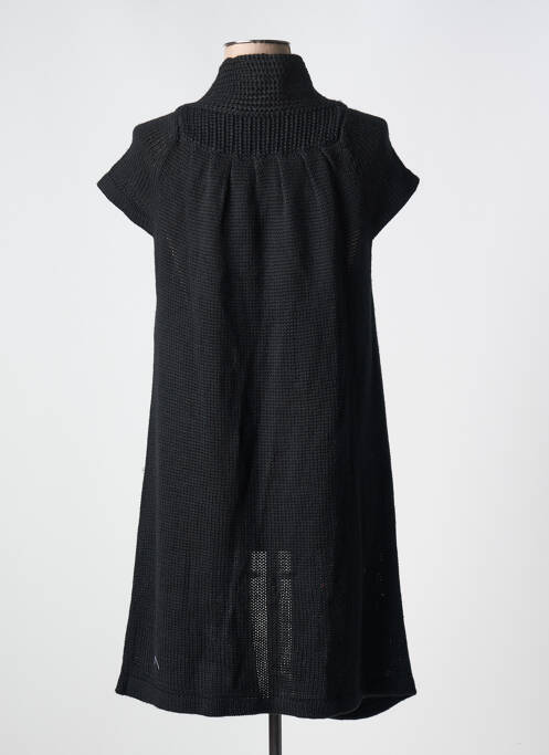 Gilet manches courtes noir FRED SABATIER pour femme