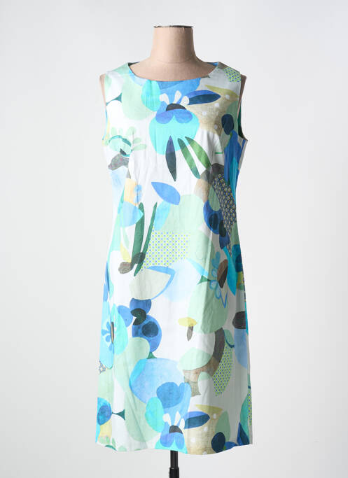 Robe mi-longue bleu JEAN GABRIEL pour femme