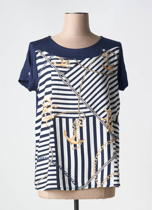 T-shirt bleu GALMALLA pour femme