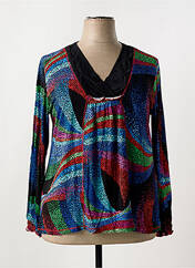 T-shirt noir QUATTRO pour femme seconde vue