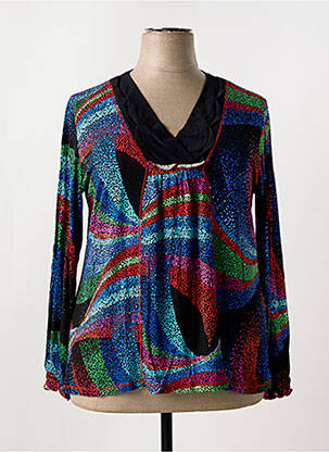 T-shirt noir QUATTRO pour femme