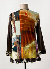 Tunique manches longues marron CHRISTIAN MARRY pour femme seconde vue