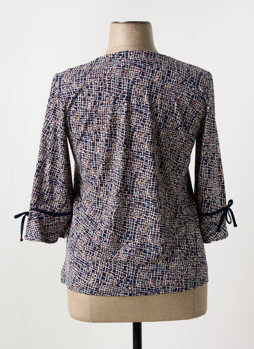 Top bleu GEVANA pour femme