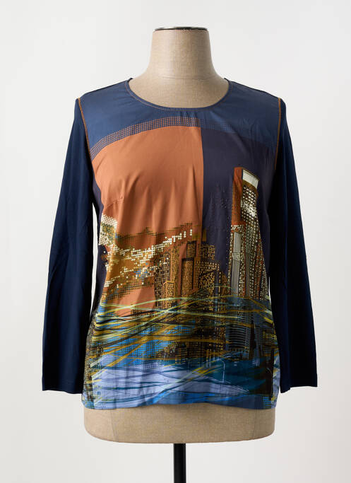 Top bleu SOMMERMANN pour femme