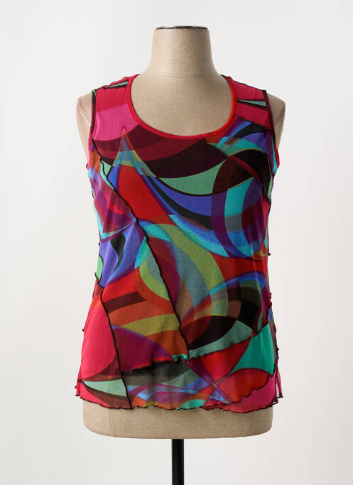 Top rouge FRED SABATIER pour femme