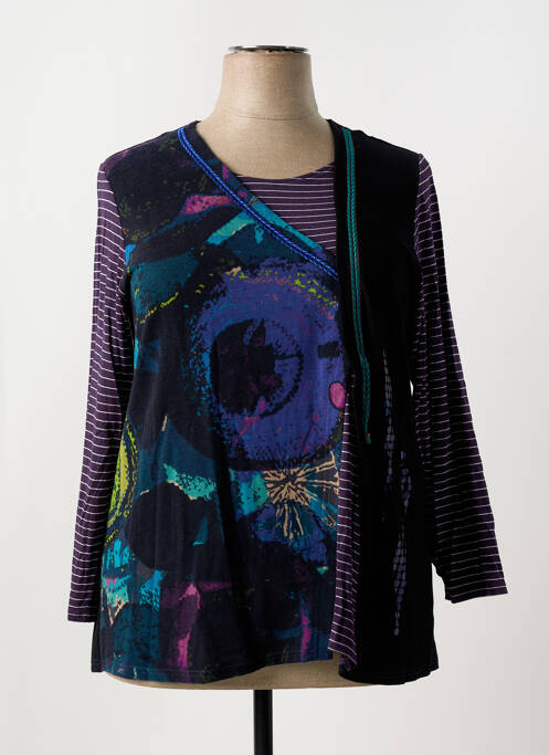 T-shirt noir CHRISTIAN MARRY pour femme