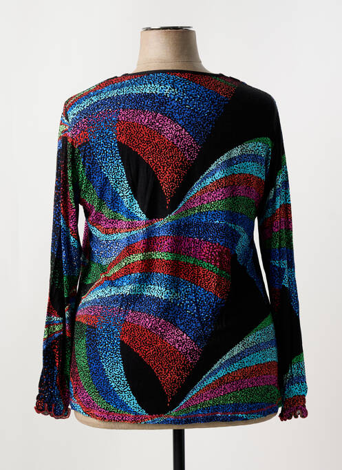 T-shirt noir QUATTRO pour femme