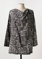 Blouse gris MAT. pour femme seconde vue
