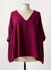 Blouse rouge MAT. pour femme seconde vue