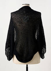 Gilet manches longues noir MAT. pour femme seconde vue