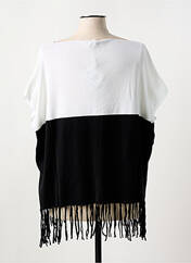 Pull tunique blanc MAT. pour femme seconde vue