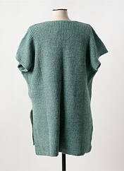 Pull tunique vert MAT. pour femme seconde vue