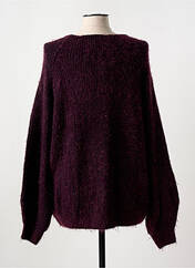 Pull violet MAT. pour femme seconde vue