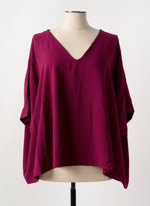 Blouse rouge MAT. pour femme