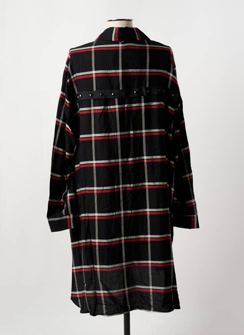 Tunique manches longues noir MAT. pour femme